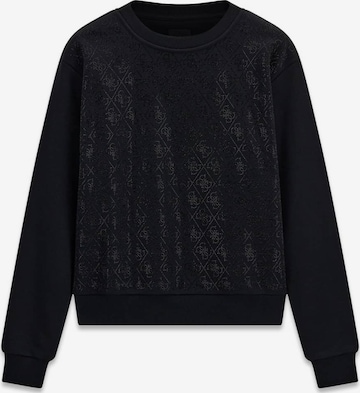 GUESS Sweatshirt in Black: front