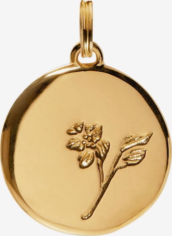Pendentif 'Lilie' Stilnest en or : devant