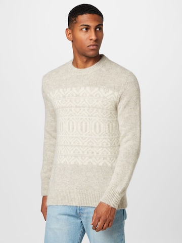 NN07 Sweater 'Jason' in Grey: front