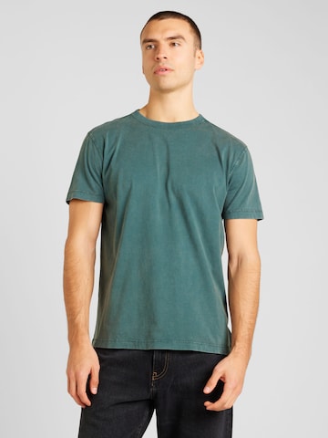 T-Shirt HOLLISTER en vert : devant