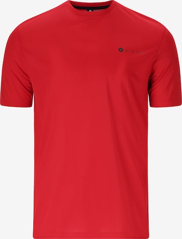 Virtus Performance shirt 'Finnian' in Red: front