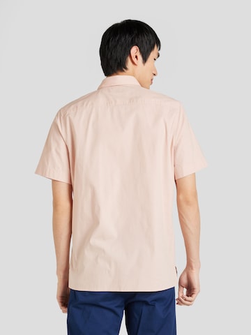 HUGO Red Regular fit Button Up Shirt 'Ebor' in Pink