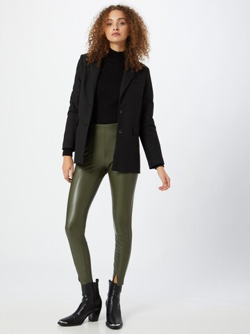 Coupe slim Leggings VILA en vert