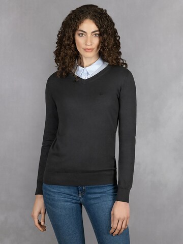 Pull-over GIESSWEIN en gris : devant