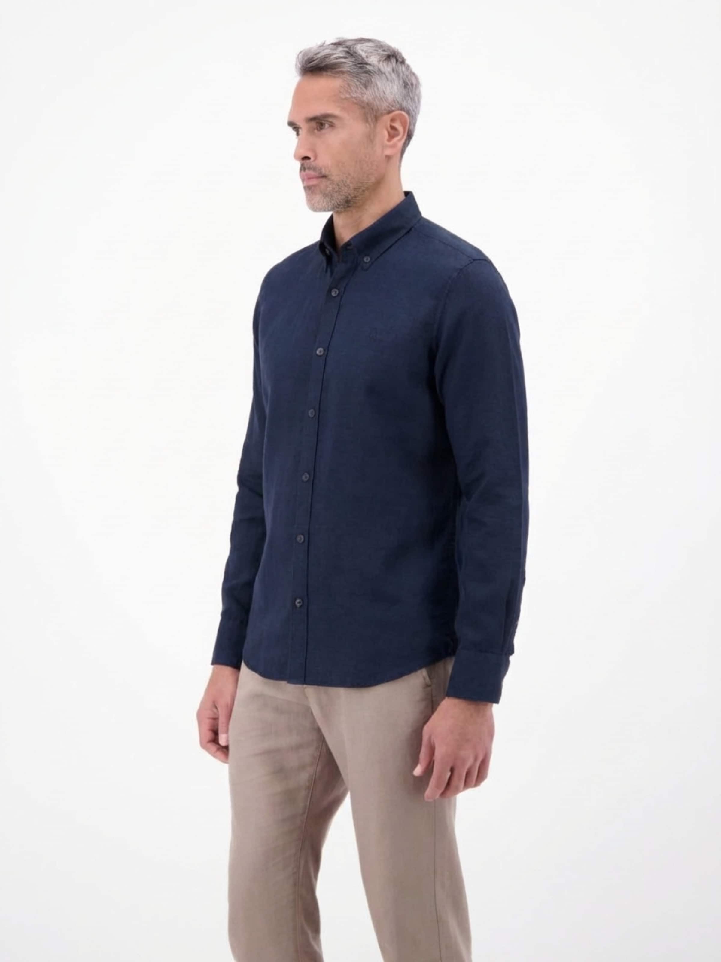 Coupe regular Chemise LERROS en bleu