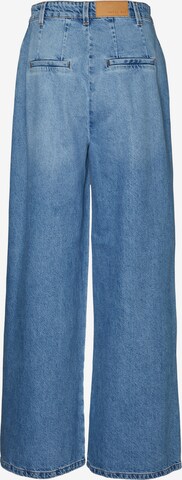 Noisy may Wide leg Jeans 'CINDY' in Blauw