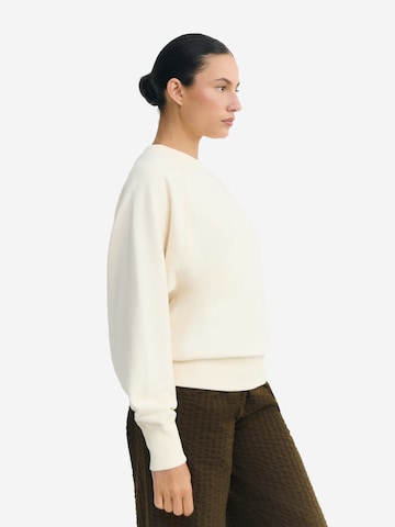 Thinking MU Sweatshirt 'SHELL' in Weiß