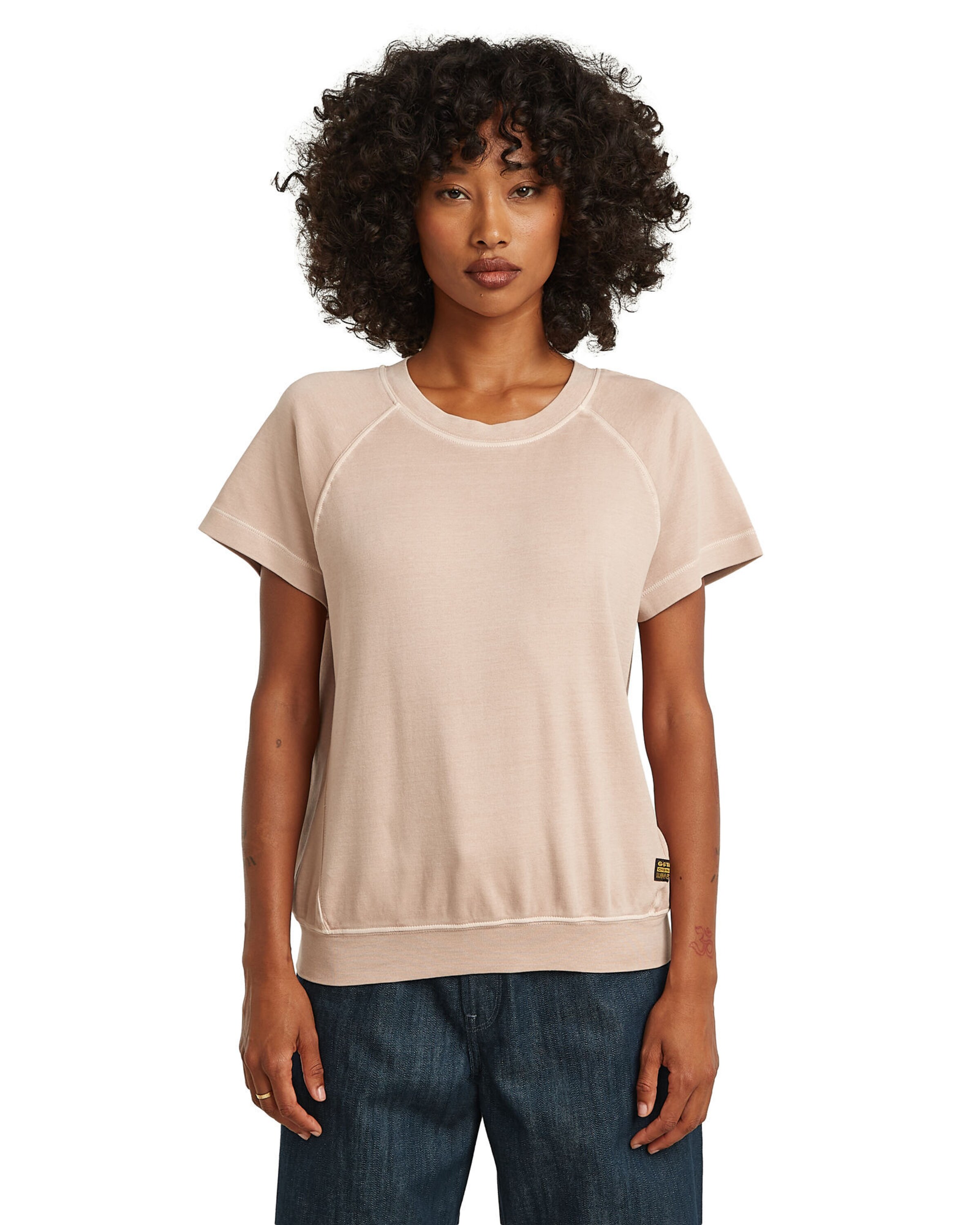 G-STAR Shirt in Roze: voorkant