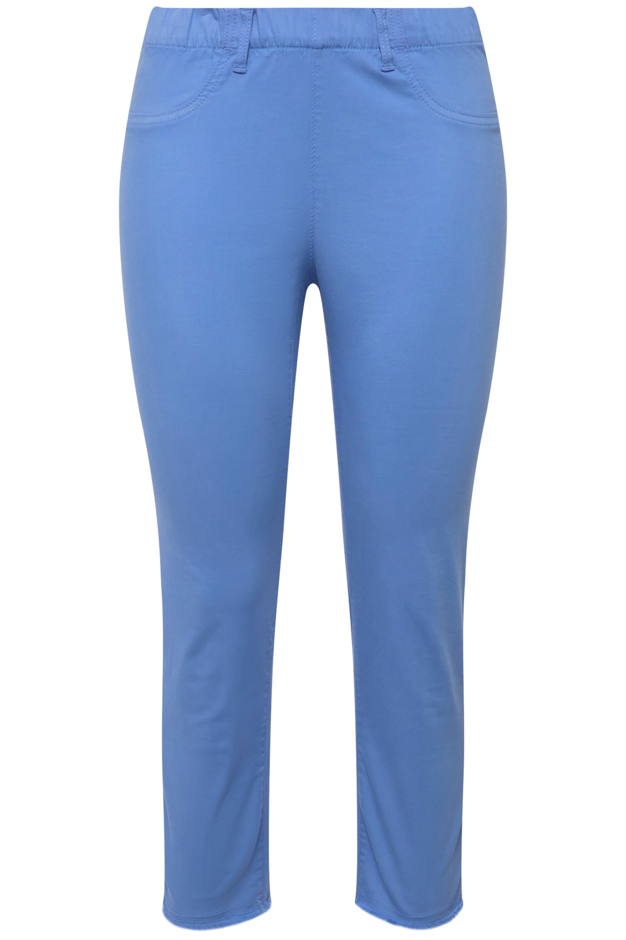 Ulla Popken Broek in Blauw: voorkant