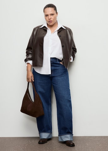 MANGO Loose fit Jeans 'Eugenie' in Blue