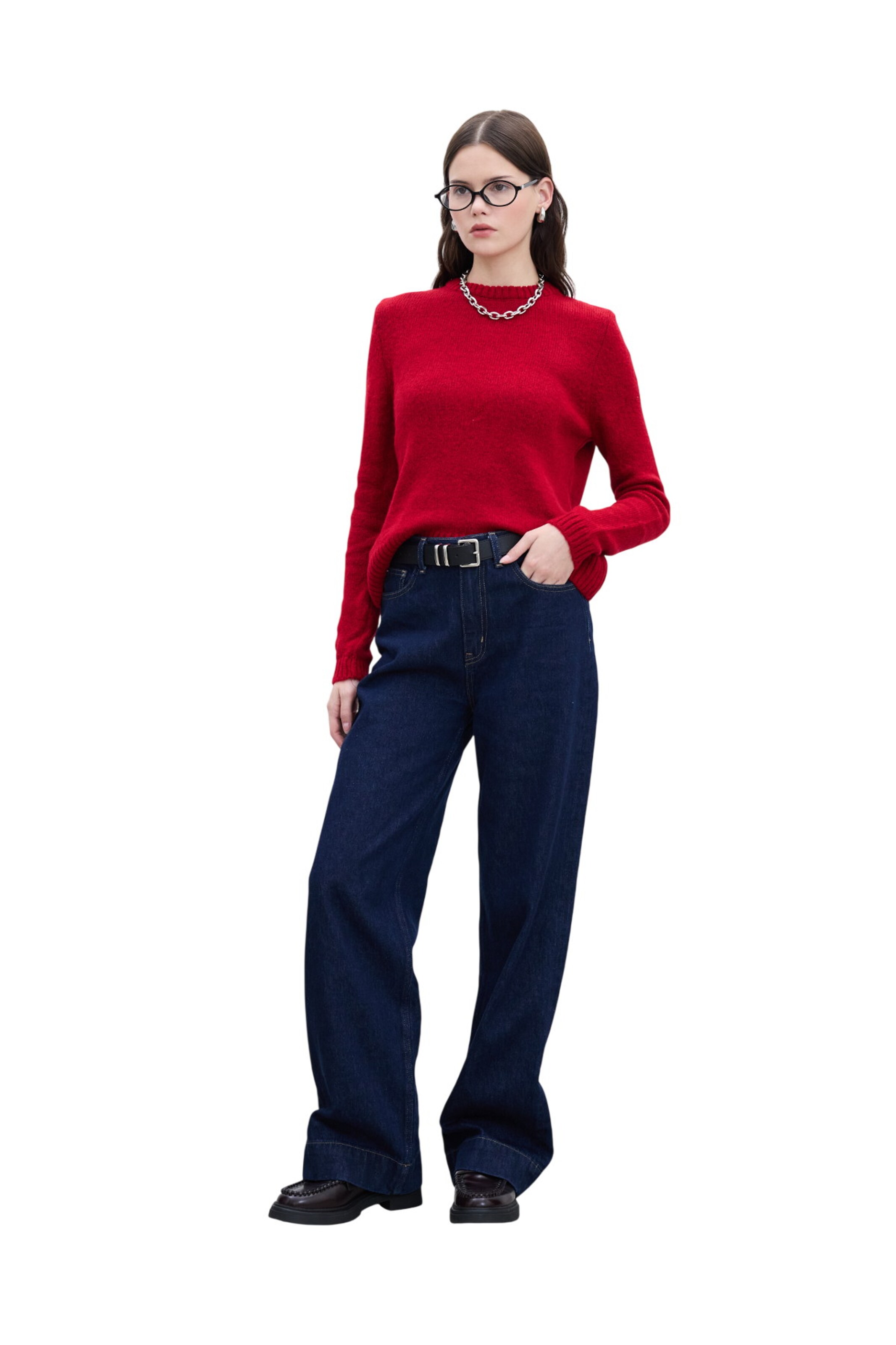 Pull-over MANUKA en rouge