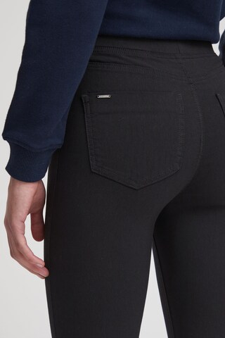 Skinny Pantaloni 'Keana' di Oxmo in nero