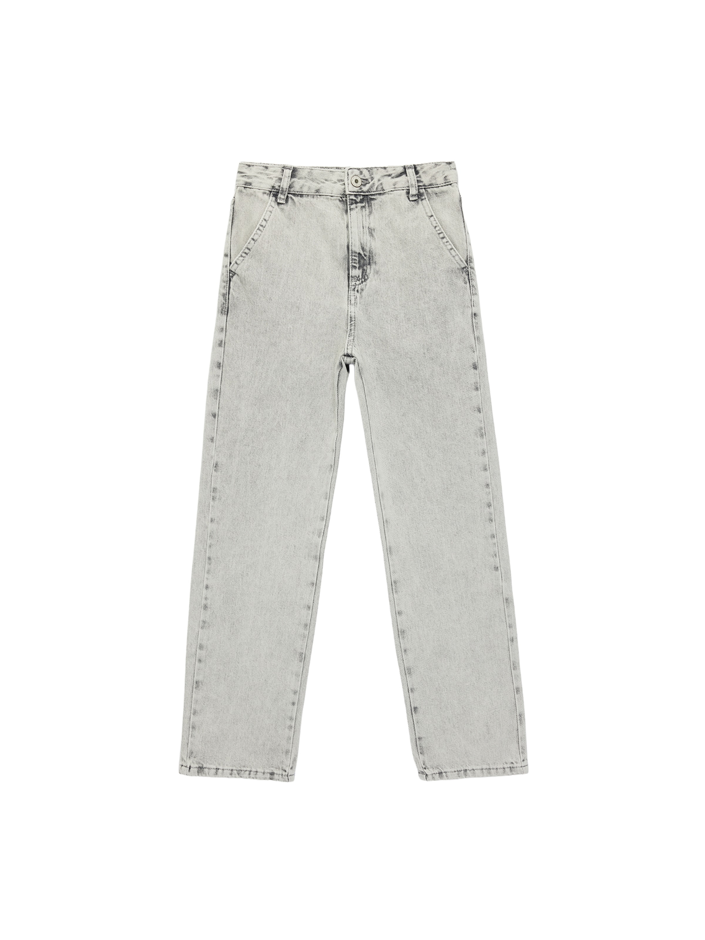 Koton Loosefit Jeans in Grijs: voorkant