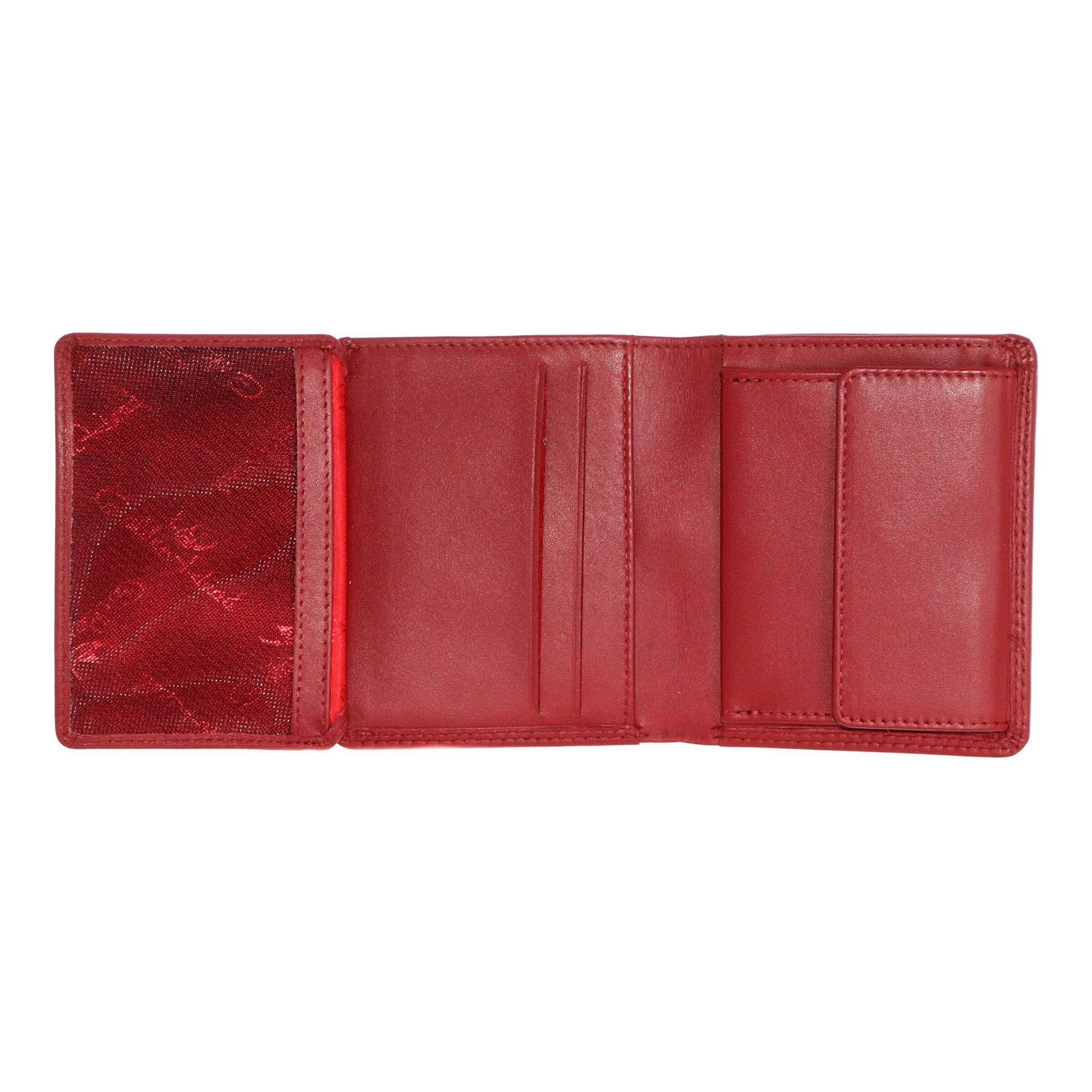 Portamonete 'Polo' di GOLDEN HEAD in rosso