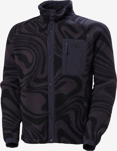 Flisinis džemperis 'PANORAMA' iš HELLY HANSEN, spalva – tamsiai pilka / juoda, Prekių apžvalga