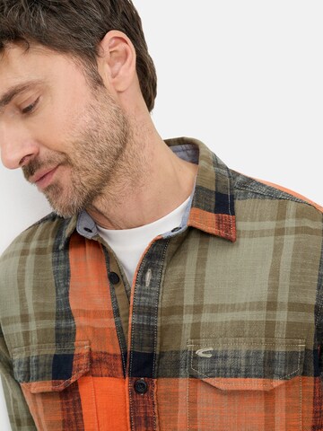 CAMEL ACTIVE Regular fit Button Up Shirt in Orange
