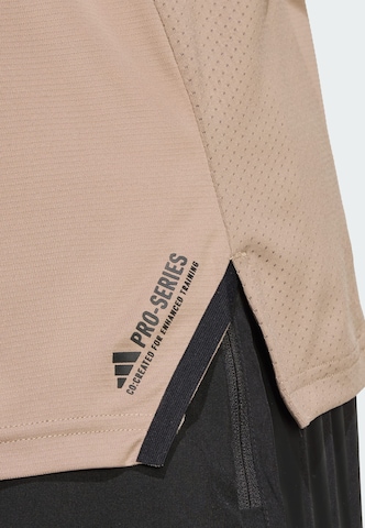 Maglia funzionale 'Designed for Training Pro' di ADIDAS PERFORMANCE in marrone