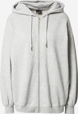 Gina Tricot - Sudadera con cremallera 'Veria' en gris: frente