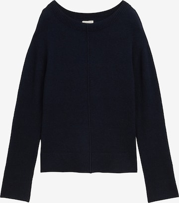 TOM TAILOR Sweter w kolorze niebieski: przód