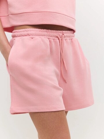 No Matter What Broek in Roze: voorkant