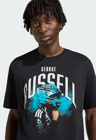 ADIDAS PERFORMANCE Functioneel shirt 'Mercedes - AMG Petronas Formula 1 Team George Russell' in Zwart
