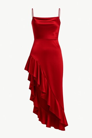 Ombre Avondjurk in Rood