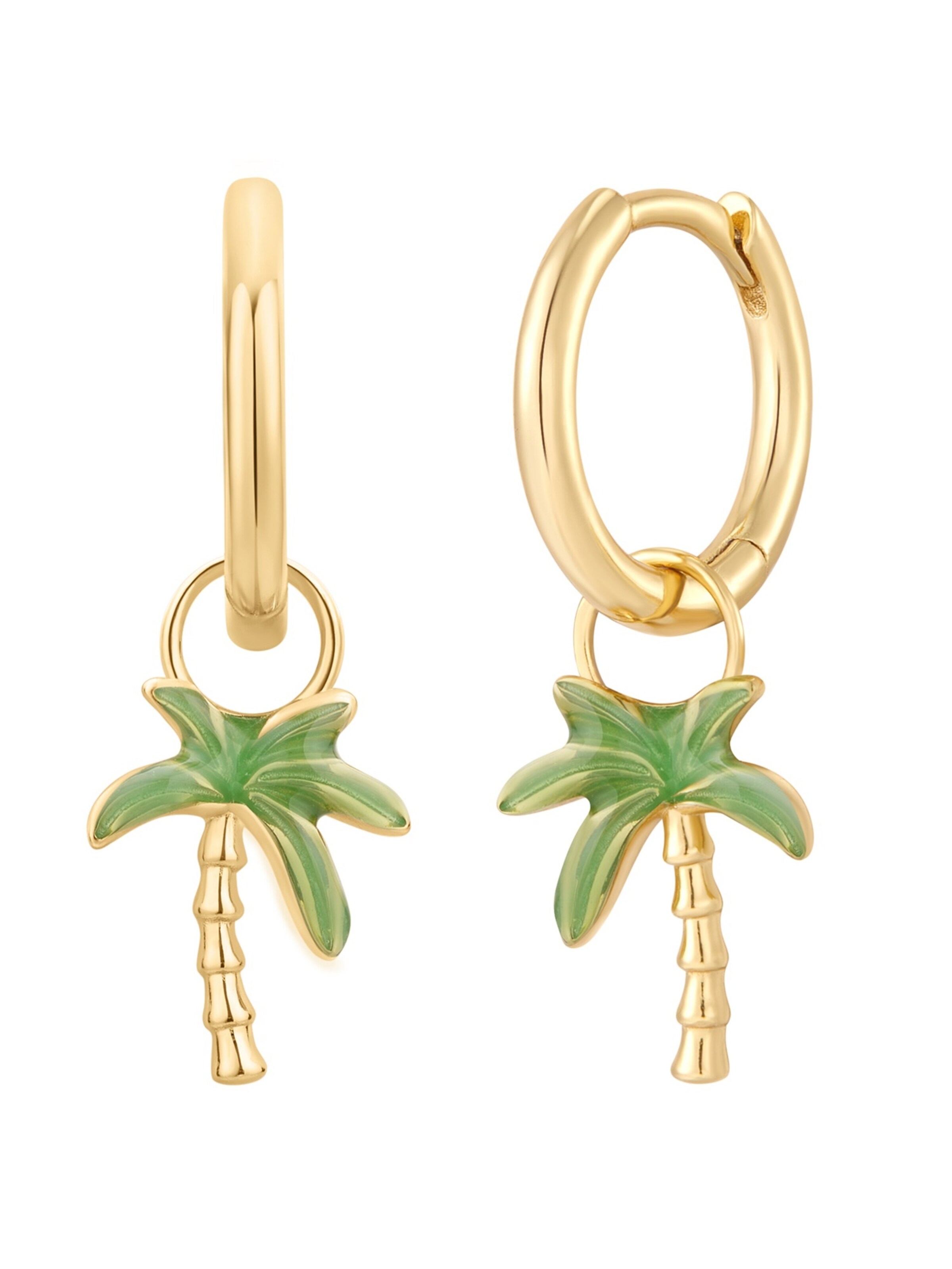 Glanzstücke München Ohrringe in Gold: Vorderseite