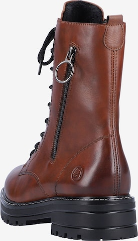 REMONTE Lace-up bootie in Brown