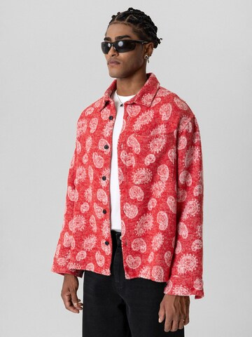 Dandalo Comfort fit Button Up Shirt 'Arthur' in Red