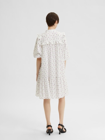 SELECTED FEMME Košeľové šaty 'Susy' - biela