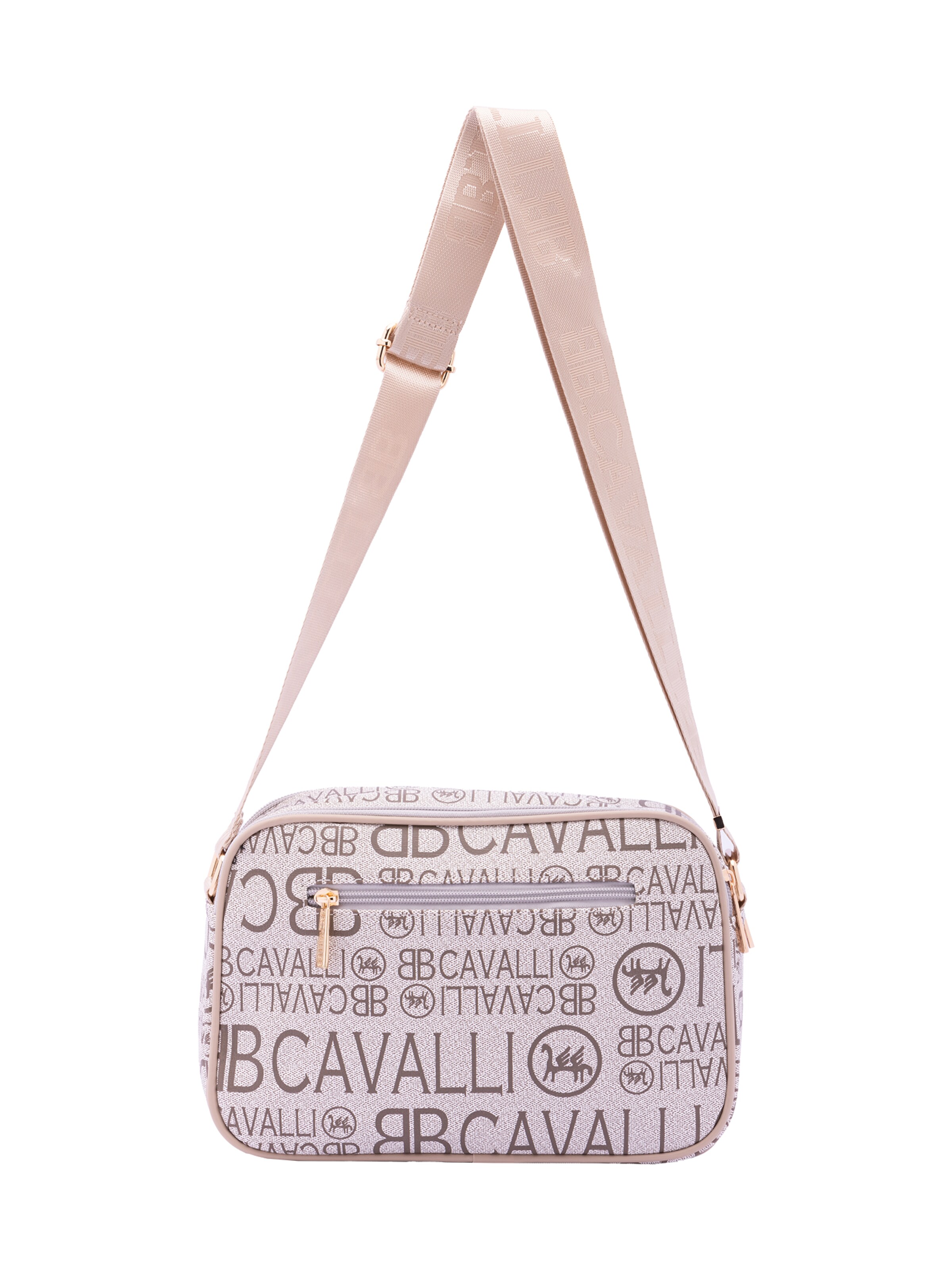 Borsa a tracolla 'Borsa a Tracolla B Cavalli Donna con Zip e Tasche Regolabile 29x18x12 cm' di B. Cavalli in arancione