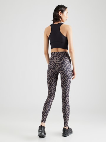 Skinny Pantalon de sport 'Mist' Athlecia en noir