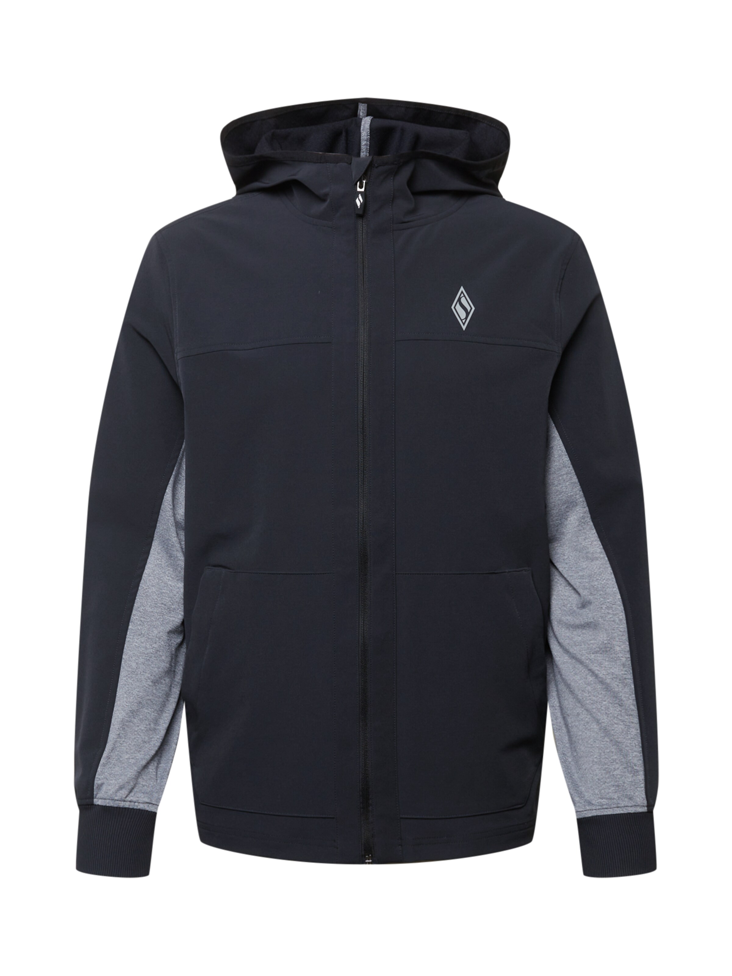 Skechers Performance Jacke in Schwarz: Vorderseite