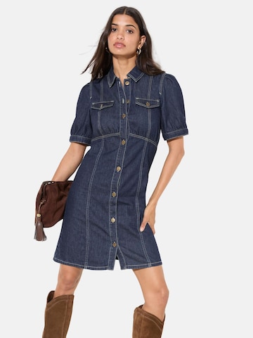 Friends Like These Рокля тип риза в синьо: отпред