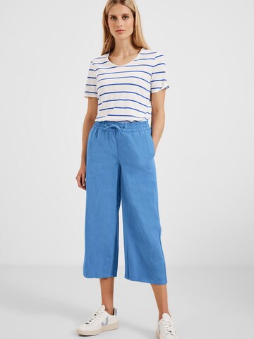 CECIL Wide leg Broek in Blauw