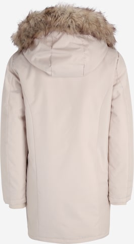 Only Maternity Vinterparkas 'New Katy' i beige