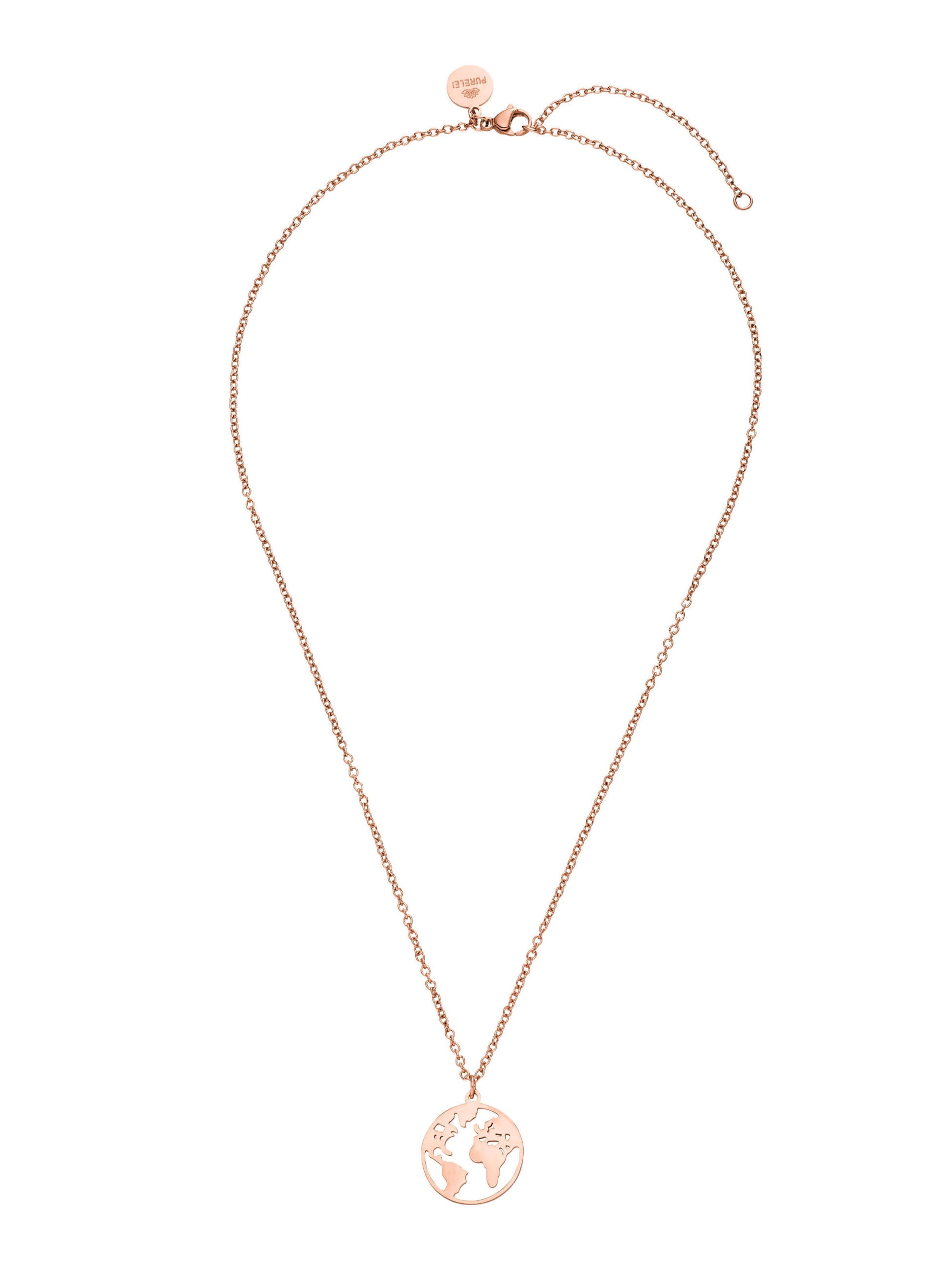 Collana 'World Map' di PURELEI in oro: frontale