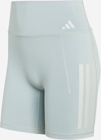 ADIDAS PERFORMANCE Workout Pants 'Opt' in Green: front