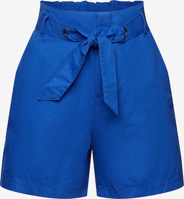 ESPRIT Loosefit Broek in Blauw: voorkant