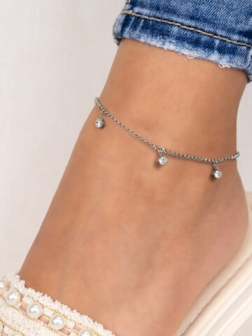 Engelsrufer Fußschmuck in Silber: Vorderseite