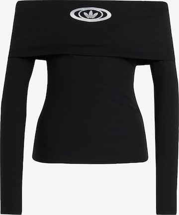 ADIDAS ORIGINALS Shirt 'Campus2000' in Black: front