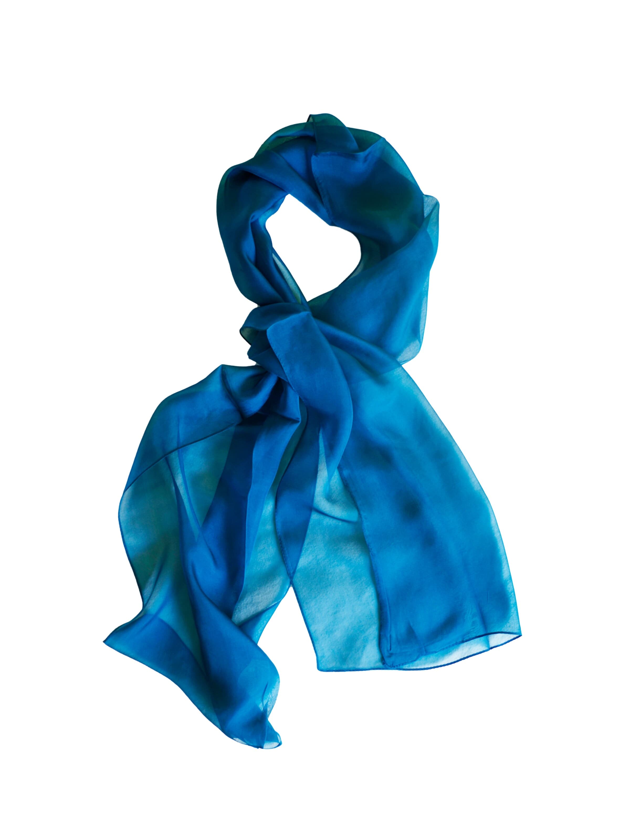 Posh Gear Schal 'Chiffon Scialle'‌ in Blau: Vorderseite
