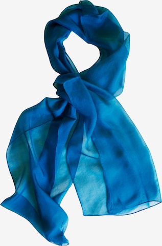Posh Gear Halsduk 'Chiffon Scialle' i blå: framsida