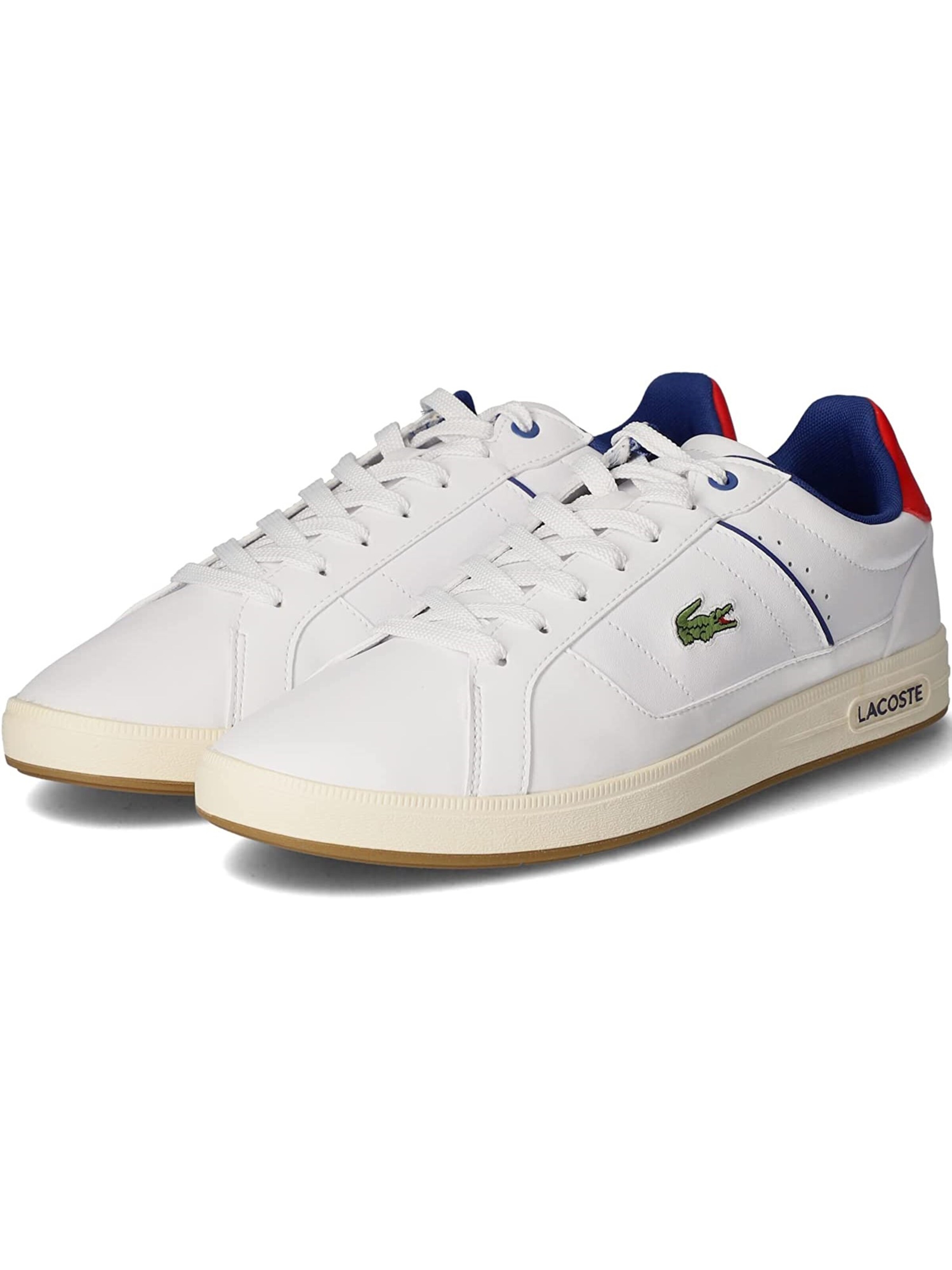 LACOSTE Matalavartiset tennarit 'Europa Pro 222' värissä valkoinen