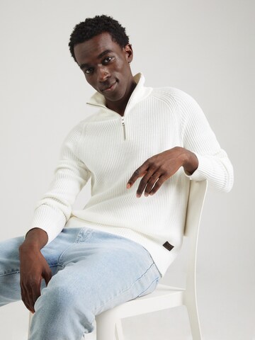 JACK & JONES - Jersey 'JJPANNEL' en blanco: frente