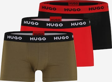 Boxer di HUGO in verde: frontale