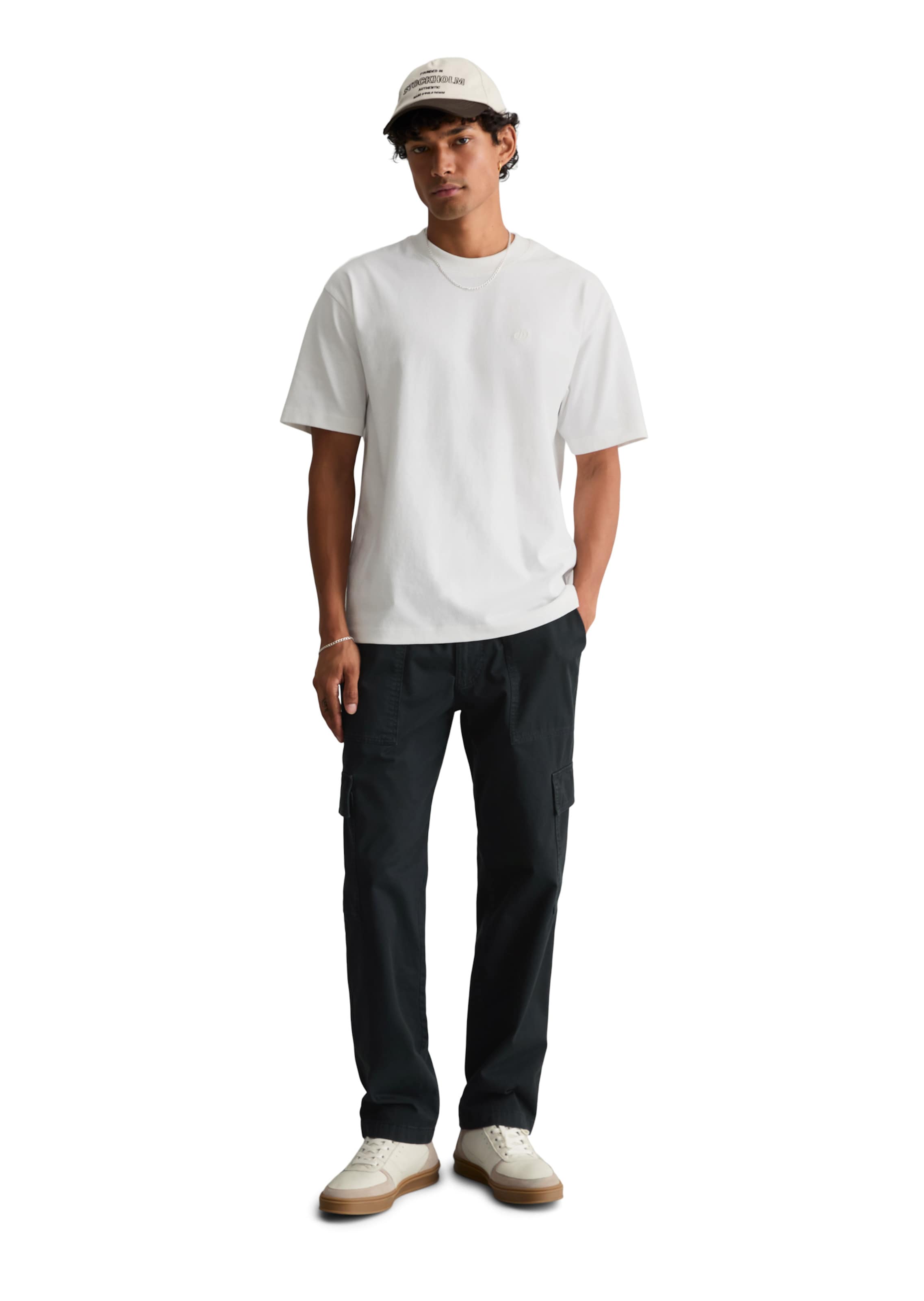 Marc O'Polo DENIM T-Shirt in Weiß: Vorderseite