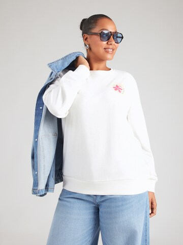 ONLY Carmakoma Sweatshirt 'CARNOMI' in Grey