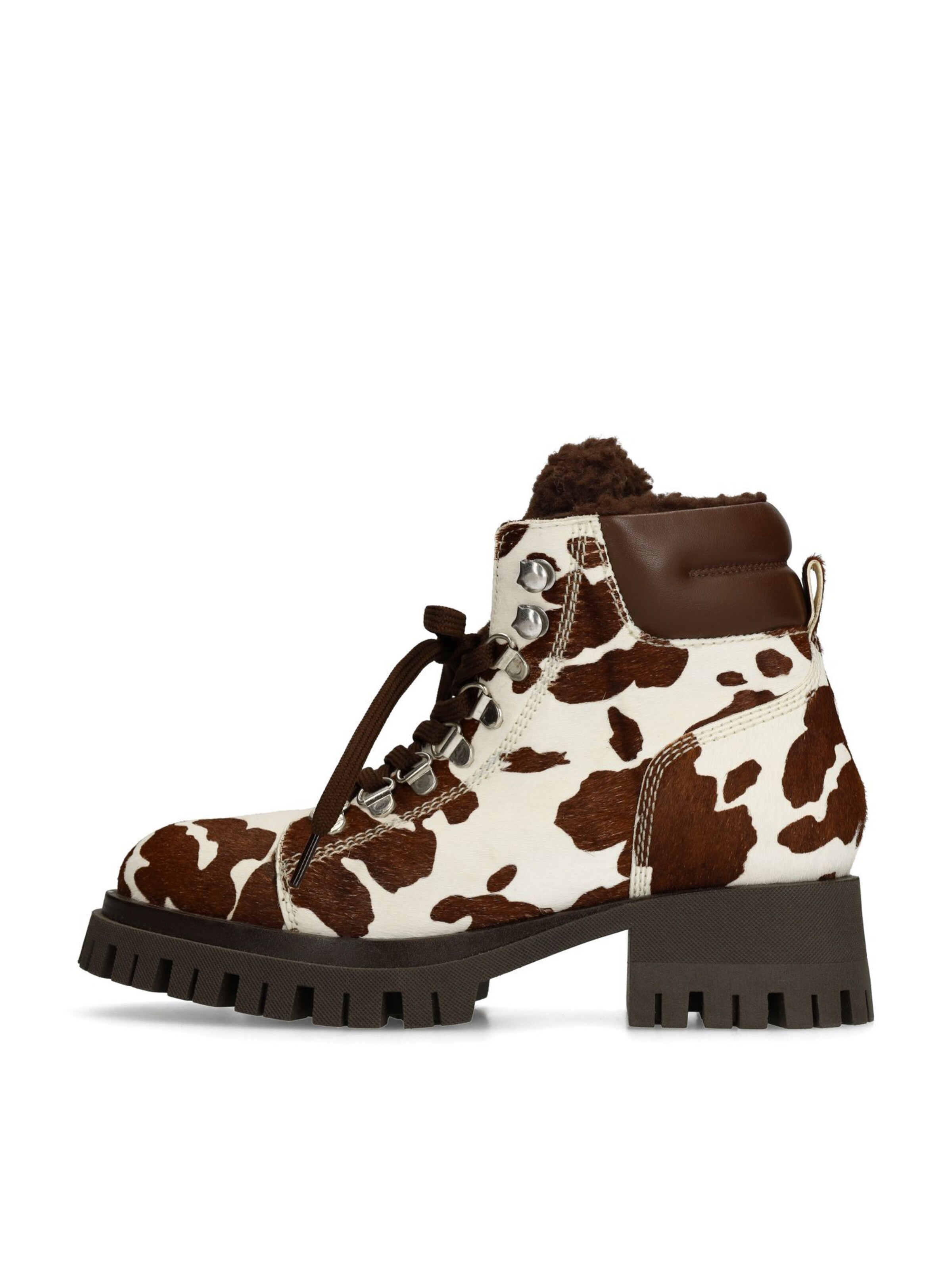 Bottines à lacets SACHA en marron