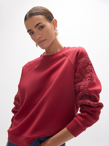 Lola Casademunt - Sweatshirt em vermelho